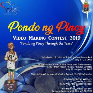 Pondo ng Pinoy holds video making contest