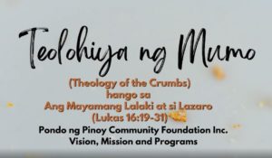 Pondo ng Pinoy Spirituality and Four Program Components