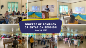 PONDO NG PINOY ORIENTATION SESSION: DIOCESE OF ROMBLON